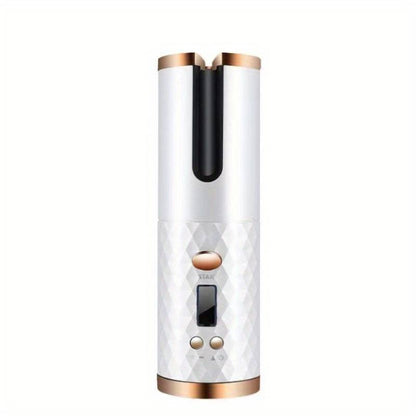 Portable Automatic Hair Curler – Cordless Curl Wand for All Hair Types
