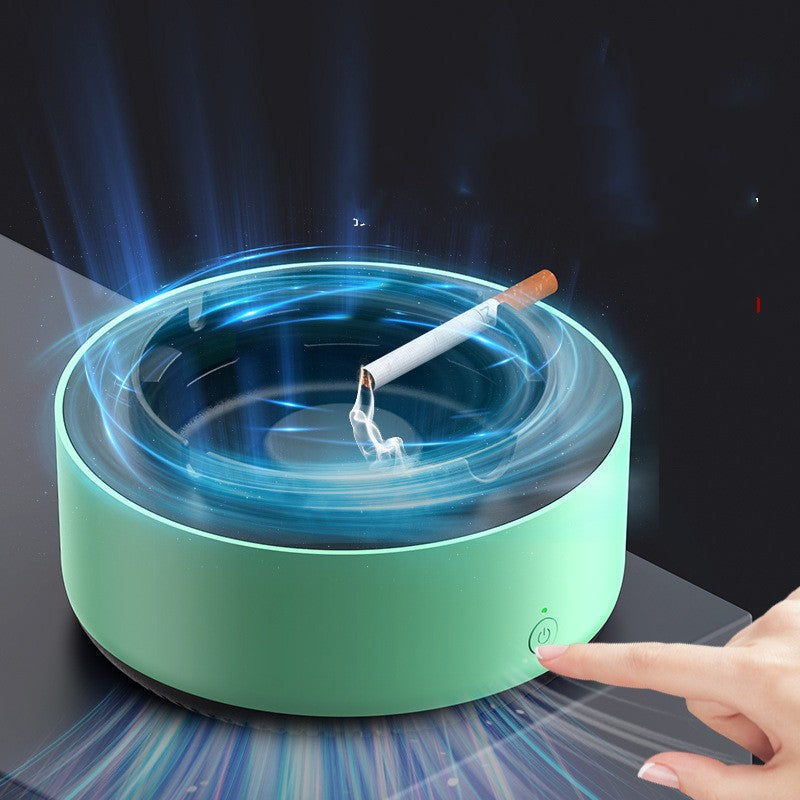Smart Ashtray with Air Purifier – Smokeless Odour Eliminator for Home