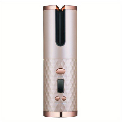 Portable Automatic Hair Curler – Cordless Curl Wand for All Hair Types