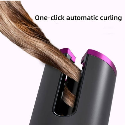 Portable Automatic Hair Curler – Cordless Curl Wand for All Hair Types