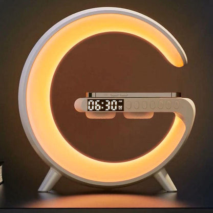LED Desk Lamp with Wireless Phone Charger – 15W Fast Charging Bedside Light