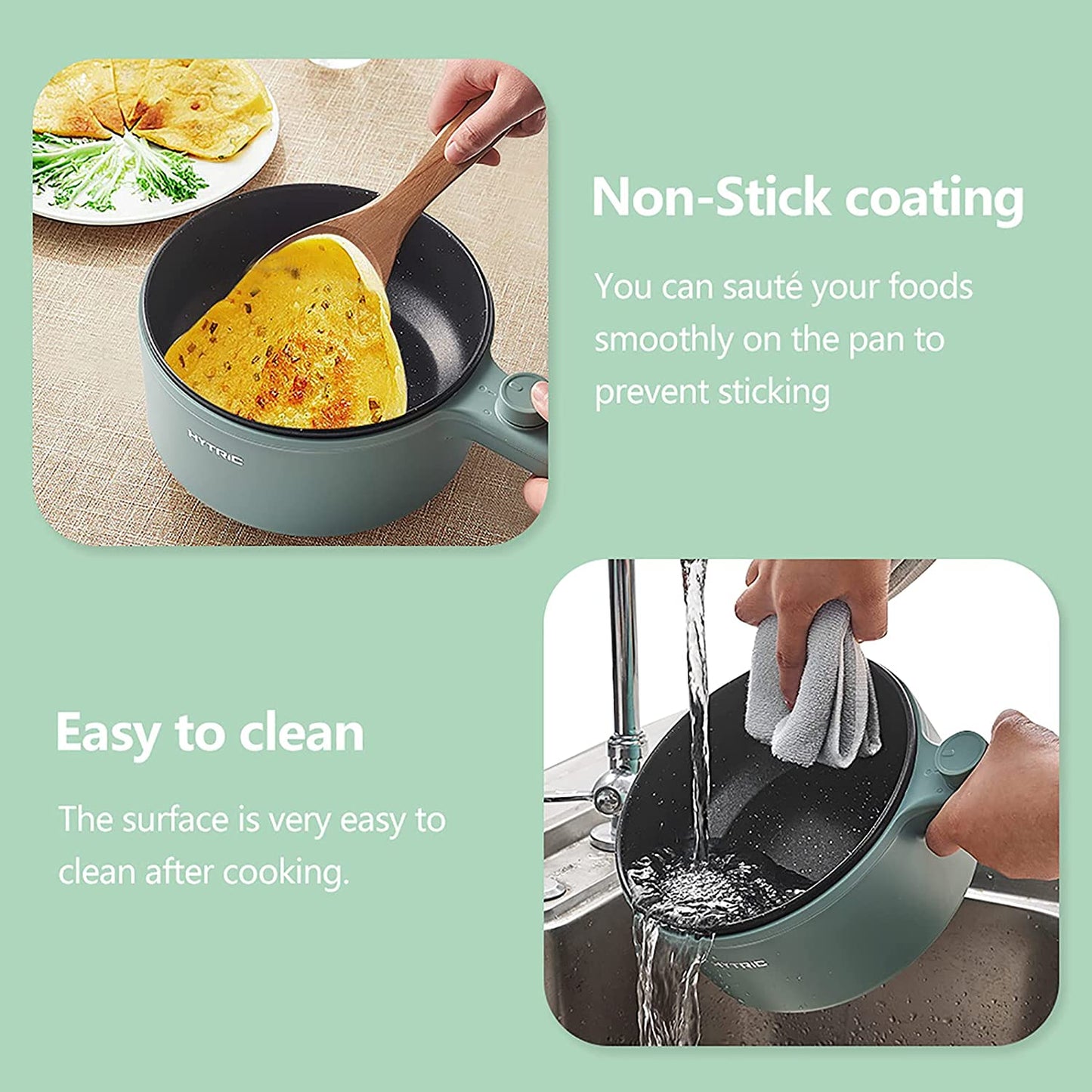 Heated Portable Electric Pot – Mini Travel Cooker for Food On the Go