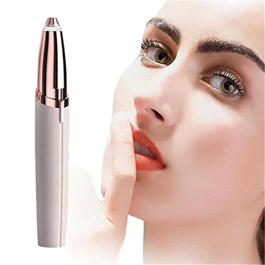 Multipurpose Electric Eyebrow Trimmer – Painless Facial Hair Epilator for Women