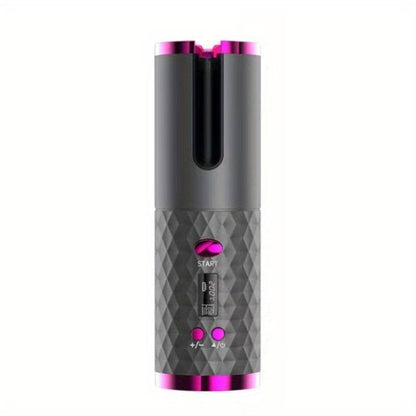 Portable Automatic Hair Curler – Cordless Curl Wand for All Hair Types